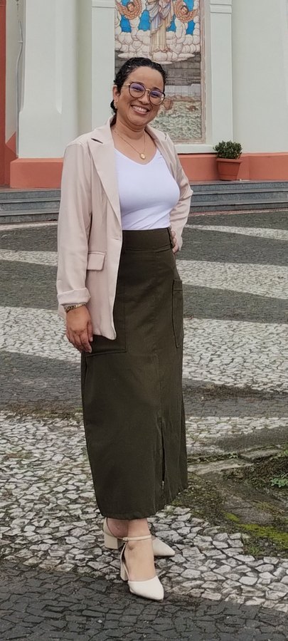 Letícia Matias sorrindo